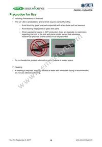 CUD8GF1B Datasheet Page 18