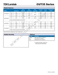 CUT35522/A Datasheet Page 2
