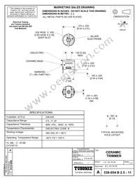 CV31B110 Datasheet Cover