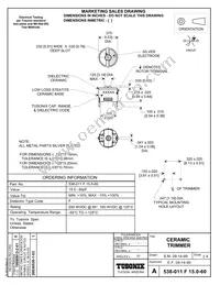 CV31E600 Datasheet Cover