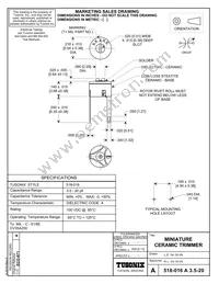 CV35A200 Datasheet Cover