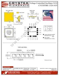 CVCO55BE-1520-1635 Datasheet Page 2