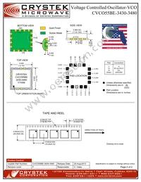 CVCO55BE-3430-3480 Datasheet Page 2