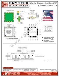 CVCO55CC-1920-2120 Datasheet Page 2