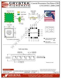 CVCO55CC-2000-2300 Datasheet Page 2