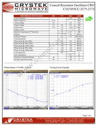 CVCO55CC-2175-2175 Datasheet Cover