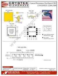 CVCO55CC-2200-2400 Datasheet Page 2
