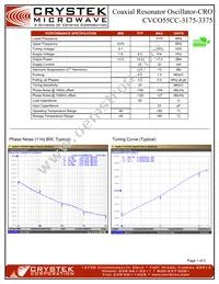 CVCO55CC-3175-3375 Datasheet Cover