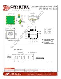 CVCO55CC-3612-3668 Datasheet Page 2