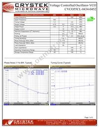 CVCO55CL-0434-0452 Datasheet Cover