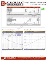 CVCO55CL-0535-0560 Datasheet Cover