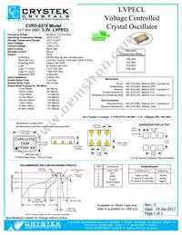 CVPD-037X-156.250 Datasheet Cover