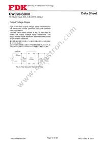 CW020-SD00 Datasheet Page 10