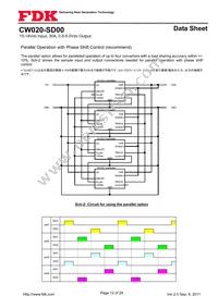 CW020-SD00 Datasheet Page 12