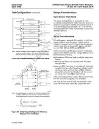 CW025ACL-M Datasheet Page 11