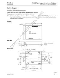 CW025ACL-M Datasheet Page 17