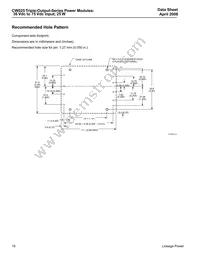 CW025ACL-M Datasheet Page 18