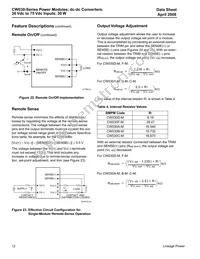 CW030B-M Datasheet Page 12