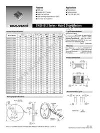 CW201212-78NJ Datasheet Cover