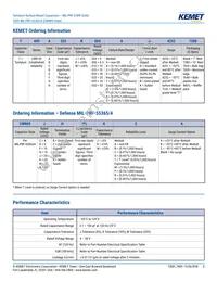 CWR09FC336KR Datasheet Page 2