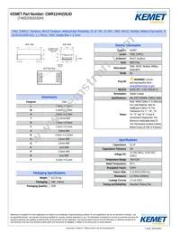 CWR11HH226JD Datasheet Cover