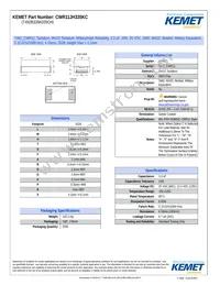 CWR11JH335KC Datasheet Cover