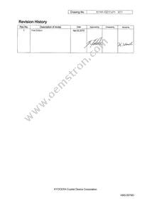 CX1612DB26000D0FLJC1 Datasheet Page 2