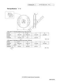 CX1612DB26000D0FLJC1 Datasheet Page 7