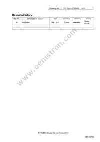 CX1612DB48000D0FPJC1 Datasheet Page 2