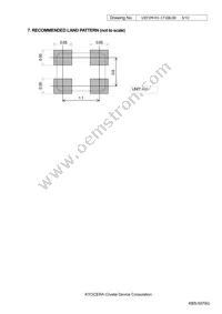 CX1612DB48000D0FPJC1 Datasheet Page 5