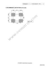 CX1612DB52000D0FLJC1 Datasheet Page 5