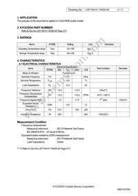 CX2016DB40000H0FLJC1 Datasheet Page 4