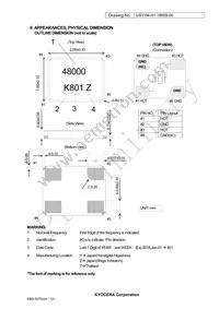 CX2016DB48000C0FPLC1 Datasheet Page 4