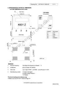 CX2016DB48000D0FLJC1 Datasheet Page 5