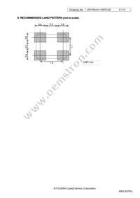 CX2016DB48000E0DLFA1 Datasheet Page 5