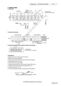 CX2016DB48000E0DLFA1 Datasheet Page 6