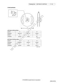 CX2016DB48000E0DLFA1 Datasheet Page 7