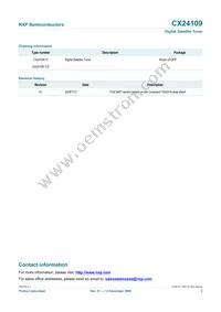 CX24109-11Z Datasheet Page 2