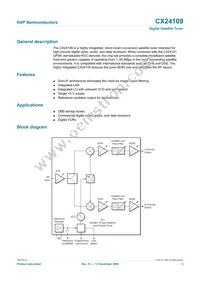 CX24109-11Z Datasheet Page 3