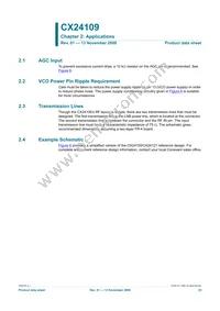 CX24109-11Z Datasheet Page 23