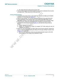 CX24118A-12Z Datasheet Page 21