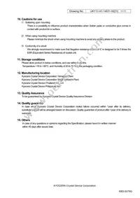 CX2520DB12000C0WLSC1 Datasheet Page 11