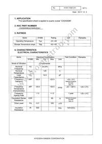 CX2520DB24576H0HZQA1 Datasheet Page 3