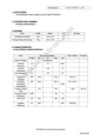 CX3225CA16000H0HSSCC Datasheet Page 3