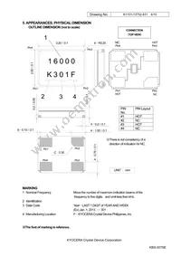 CX3225CA16000H0HSSCC Datasheet Page 4