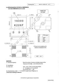 CX3225CA16000H0HSSZ1 Datasheet Page 4