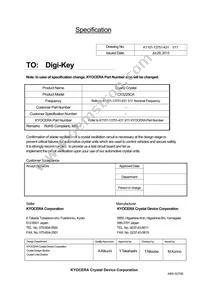 CX3225CA40000D0HSSCC Datasheet Cover