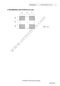 CX3225CA40000D0HSSCC Datasheet Page 6