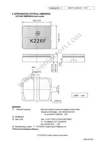 CX3225GA24000D0PTVZ1 Datasheet Page 5