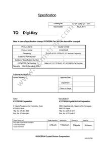 CX3225GB22579D0HPQCC Datasheet Cover